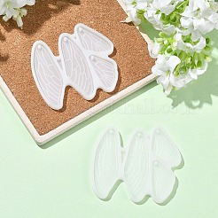 2 Stück Silikonform für Schmetterlingsflügel-Anhänger&nbsp;DIY-YW0018-48
