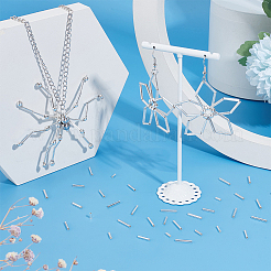 1600 шт. 4 вида стеклянных бусин SEED-PH0002-08B