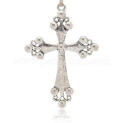 Legierung Rhinestone-große Anhänger&nbsp;RB-J112-01AS