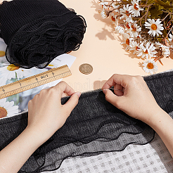 5м двухслойная плиссированная лента из органзы OCOR-PH0002-96A