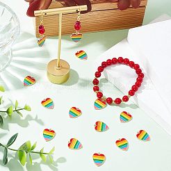 Подвески из эмали и сплава&nbsp;ENAM-NB0001-92