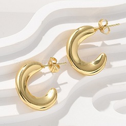 Серьги-гвоздики из нержавеющей стали 304&nbsp;EJEW-L296-001G-02