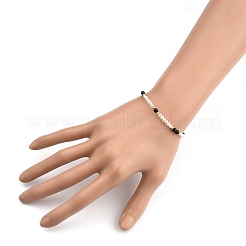 Вышитый бисером браслеты BJEW-JB05383-01