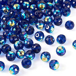 Стеклянные бусины с цветным покрытием ab EGLA-TA0013-01B