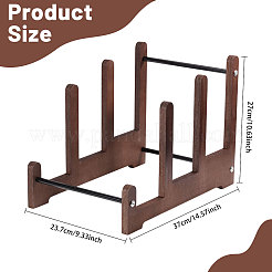 Деревянные стеллажи для фотоальбомов ODIS-WH0331-32