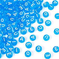 100шт 5 стиля прозрачные акриловые бусины&nbsp;OACR-TA0003-48B