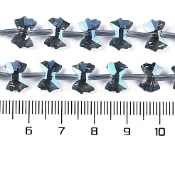 Стеклянные бусины с гальваническим покрытием &nbsp;EGLA-B007-03A-FR01