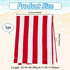 2 шт. полосатая ткань для стульев AJEW-GF0012-02A