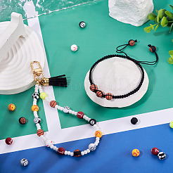 220 шт. 11 стиля 8 шарика из полимерной глины ручной работы&nbsp;CLAY-TA0001-88