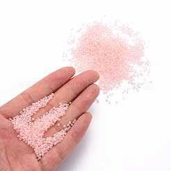 12/0 perles de rocaille en verre imitation jade&nbsp;SEED-S049-A-017