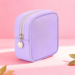 Borsa portatrucchi quadrata in poliestere&nbsp;ABAG-CP0001-30