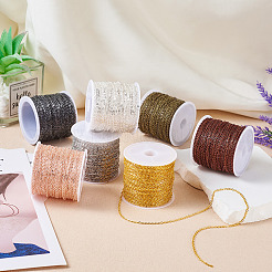 Железные плоские кабельные цепи с латунным покрытием CH-TAC0007-02B