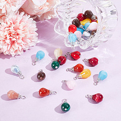 80шт. Акриловые подвески с имитацией драгоценных камней&nbsp;PALLOY-HY00100