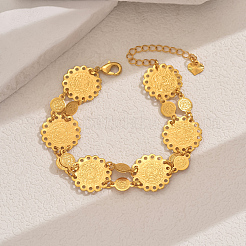 Браслеты из латунных монет для женщин&nbsp;KS5406