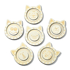 6 шт. 6 вида деревянных подносов для демонстрации браслетов с изображением животных ST-CJ0022-03