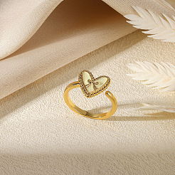 Кольца для пальцев из нержавеющей стали 304 с эмалью&nbsp;RJEW-B131-02A