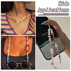 60шт бусины из полимерной глины ручной работы&nbsp;CLAY-YW0002-41A