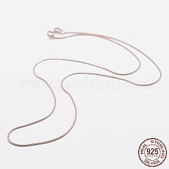 925 Sterling Silber Halskette&nbsp;STER-F039-10RG