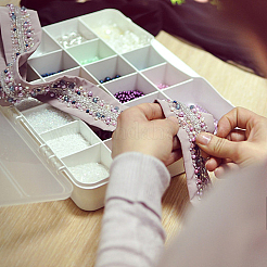 32 шт. 16-х стилевые латунные пришивные штыревые закрепки KK-FH0006-92