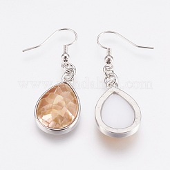 Shell orecchini pendenti&nbsp;EJEW-F158-A01