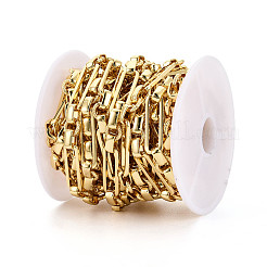 Латунные овальные звенья цепи&nbsp;CHC-T018-38G