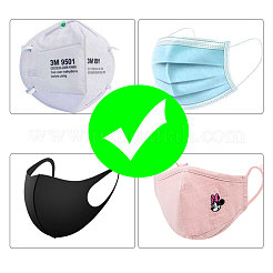 Многоразовый силиконовый ушной крючок&nbsp;AJEW-GF0001-05B