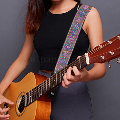 Лента из полиэстера с вышивкой в этническом стиле OCOR-WH0078-235