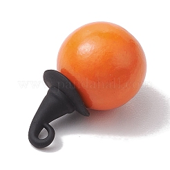 Halloween-Thema Holz mit Legierungsanhänger&nbsp;PALLOY-JF02657-02