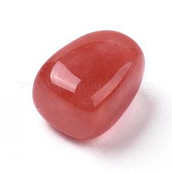 5 pz perle di vetro al quarzo ciliegia&nbsp;G-FS0002-06