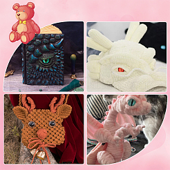 80 набор 8-х цветных пластиковых кукольных глаз DOLL-PH0001-46