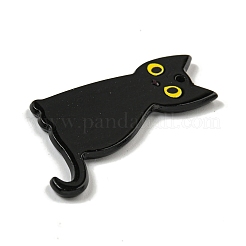 Halloween schwarze Katze Acryl Anhänger&nbsp;X-MACR-U005-01A