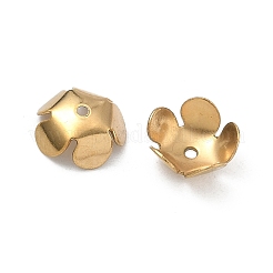 Perlenkappen aus Edelstahl 304&nbsp;STAS-P448-09L-G