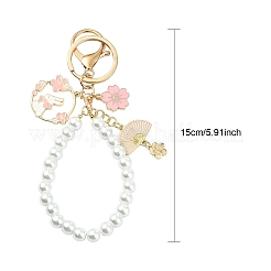 Подвеска из сплава эмали и пластика&nbsp;HJEW-YW00035-01