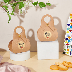 50 набор коробок для конфет из крафт-бумаги CON-PH0002-54