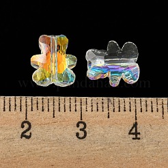 100 шт. Гальванические стеклянные бусины&nbsp;EGLA-P058-AB02