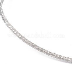 Изготовление ожерелий из текстурированной проволоки из не тускнеющей нержавеющей стали марки 304&nbsp;STAS-B036-02P