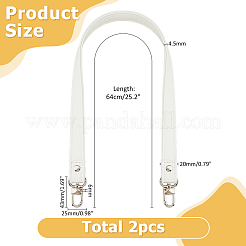 2 шт. ремни для сумки из искусственной кожи&nbsp;FIND-HS0001-80B