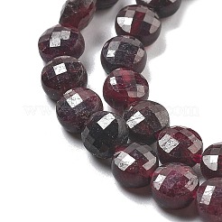 Гранат природный бисер нитей G-C179-A25-01