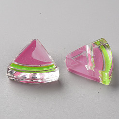 Transparenten Lack Acryl-Perlen&nbsp;TACR-S155-001I