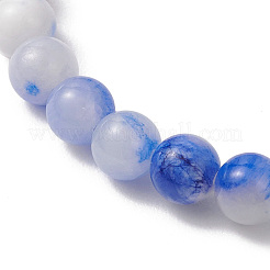 Эластичные браслеты из бусин персидского нефрита&nbsp;BJEW-JB13267