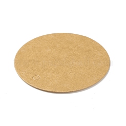 100шт пустые подарочные бирки из крафт-бумаги CDIS-B001-07