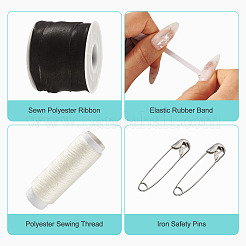 Kit fai da te per realizzare elastici per capelli&nbsp;DIY-TA0015-81B