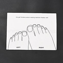 Бумажные карточки для маникюра&nbsp;LS-DIY-B062-01B