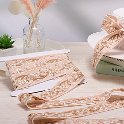 5 ярд полиэстеровой ленты для вышивки&nbsp;DIY-CY0001-82A