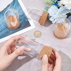 4 комплект купольной крышки из боросиликатного стекла DJEW-NB0001-15