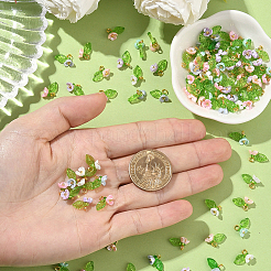 20 комплект подвесок из искусственного жемчуга из смолы FIND-SC0016-68