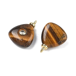 Природных тигровый глаз подвески&nbsp;KK-C251-01C-04