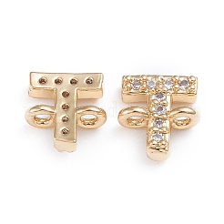 Соединители из латуни с микрочастицами и кубическим цирконием&nbsp;X-ZIRC-I042-16G-T