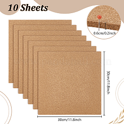 Изоляционные листы из пробки&nbsp;DIY-WH0148-67