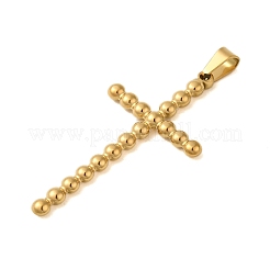 Placcatura ionica (ip) ciondoli in acciaio inossidabile 304&nbsp;STAS-C103-30C-G